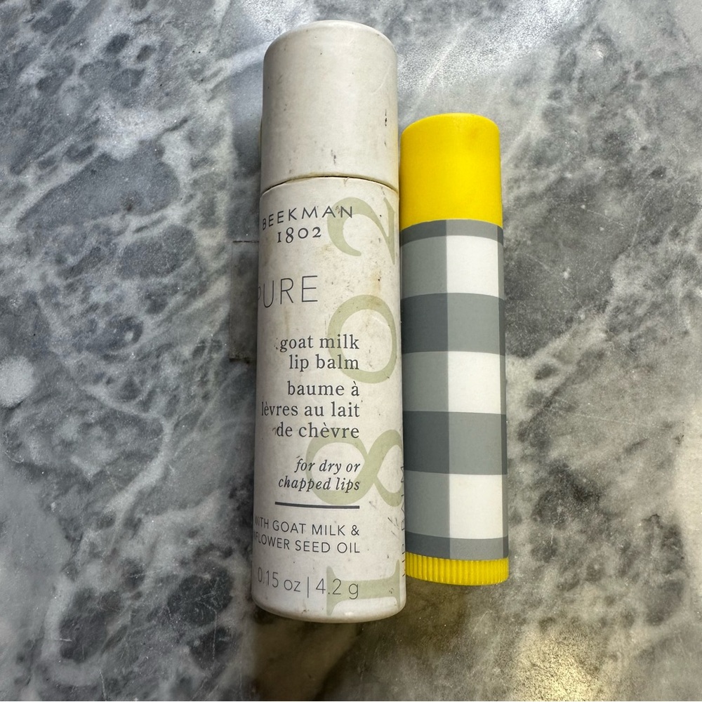 New Beekman 1802 Pure Goat‎ Milk Lip Balm